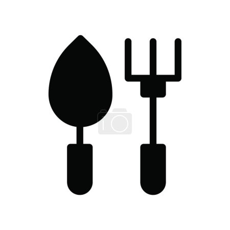 Illustration for Trowel web icon, vector illustration - Royalty Free Image