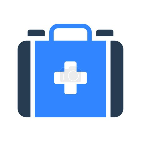 Illustration for Medical kit icon vector illustration - Royalty Free Image