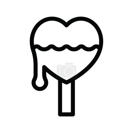 Illustration for Lollipop, simple vector illustration - Royalty Free Image