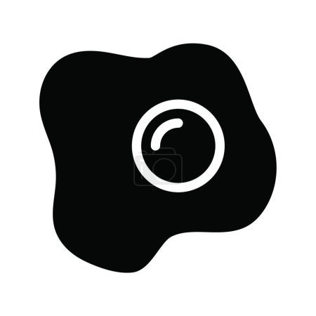 Ilustración de Huevo icono vector ilustración - Imagen libre de derechos