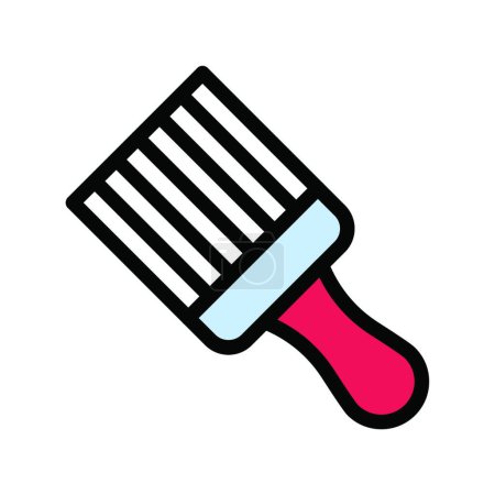 Illustration for "brush", simple vector illustration - Royalty Free Image
