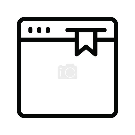 Illustration for "bookmark ", simple vector illustration - Royalty Free Image