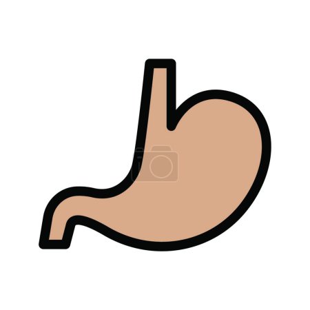 Ilustración de "digestivo "icono web vector ilustración - Imagen libre de derechos