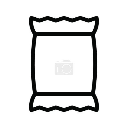 Illustration for Bag icon  vector illustration - Royalty Free Image
