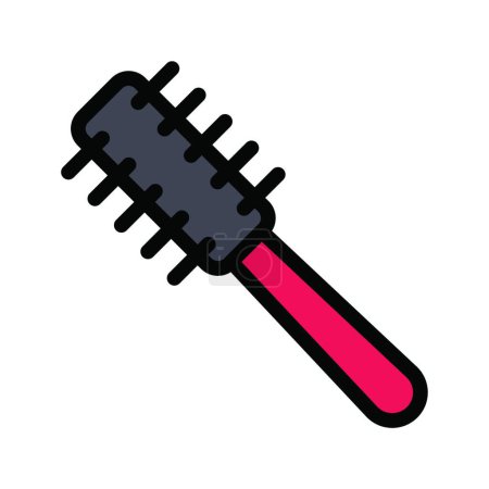 Illustration for Hair  icon, vector illustration - Royalty Free Image