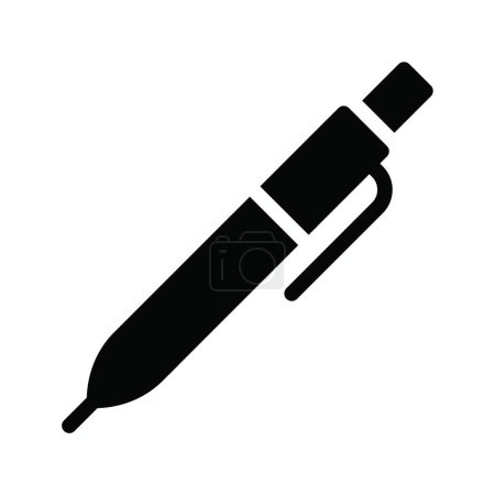 Illustration for Pen    web icon vector illustration - Royalty Free Image