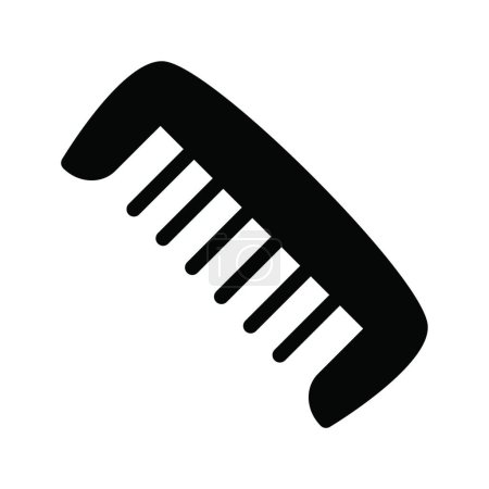 Illustration for Comb    web icon vector illustration - Royalty Free Image