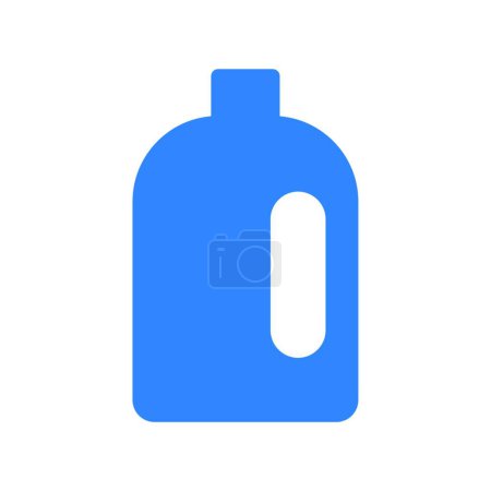 Illustration for Plastic bottle, simple vector illustration - Royalty Free Image