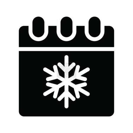 Ilustración de "copo de nieve "icono web ilustración vector - Imagen libre de derechos