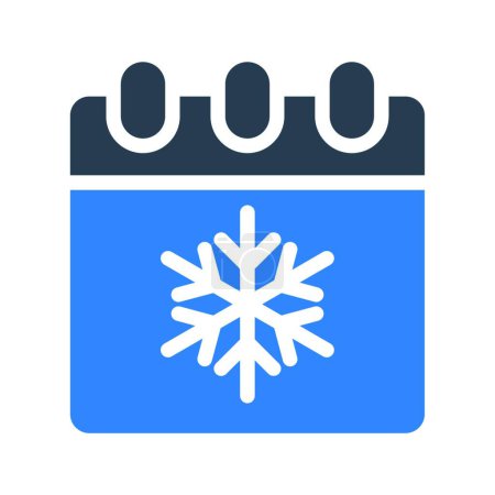 Ilustración de "copo de nieve "icono web ilustración vector - Imagen libre de derechos