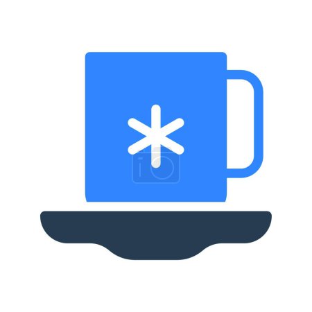 Illustration for Cup icon, vector illustration - Royalty Free Image