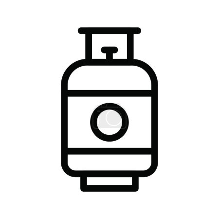 Ilustración de "cilindro "icono web vector ilustración - Imagen libre de derechos