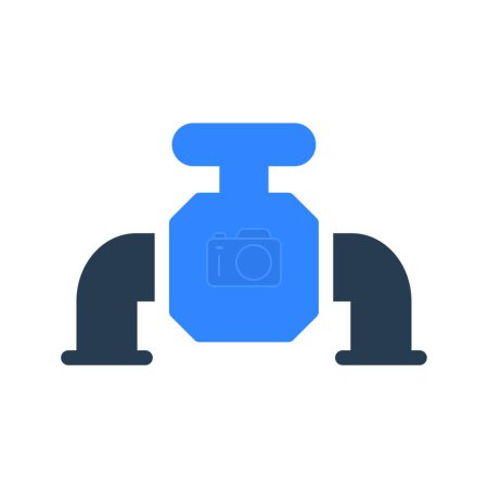 Ilustración de Tubo web icono vector ilustración - Imagen libre de derechos