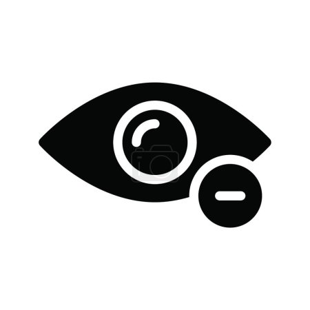 Illustration for Eye icon, vector illustration - Royalty Free Image