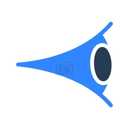 Téléchargez les illustrations : "eye "icône vectoriel illustration - en licence libre de droit