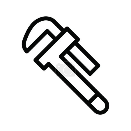 Ilustración de "herramienta "icono vector ilustración - Imagen libre de derechos