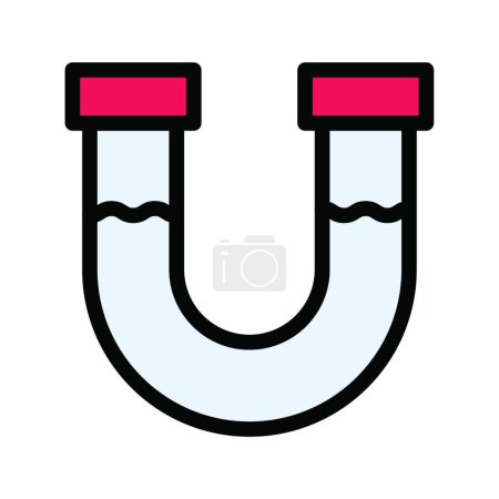 Illustration for Pipe  web icon vector illustration - Royalty Free Image
