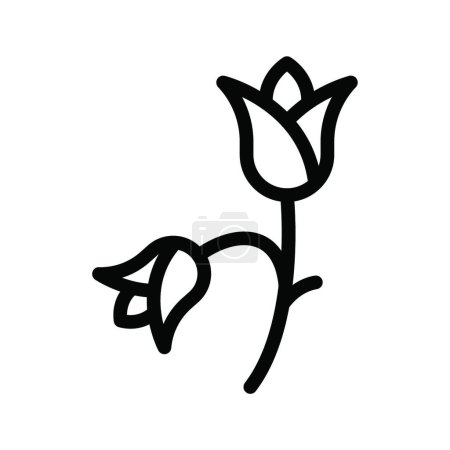 Illustration for Flower  icon, vector illustration - Royalty Free Image