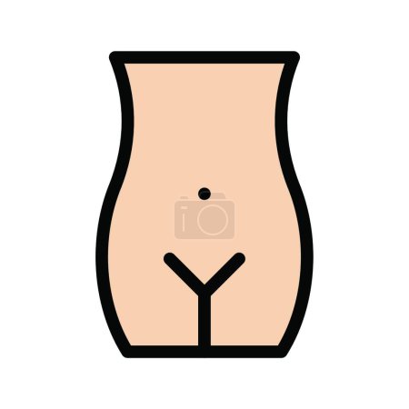 Illustration for "gynecology "  icon vector illustration - Royalty Free Image
