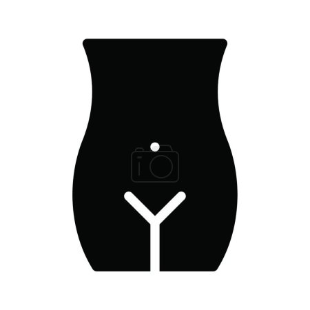 Ilustración de "ginecología "icono vector ilustración - Imagen libre de derechos