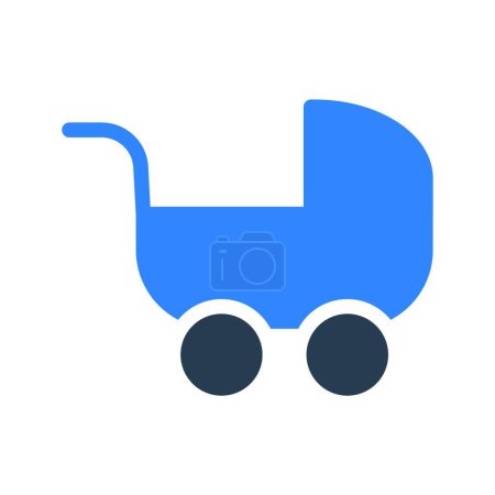 Illustration for "buggy ", simple vector illustration - Royalty Free Image