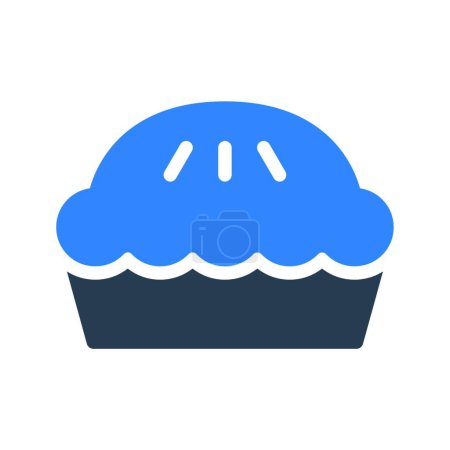Illustration for "pie " icon vector illustration - Royalty Free Image