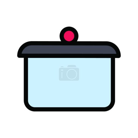 Illustration for "cooker "  icon vector illustration - Royalty Free Image