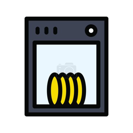 Ilustración de "rack "icono de ilustración vectorial - Imagen libre de derechos