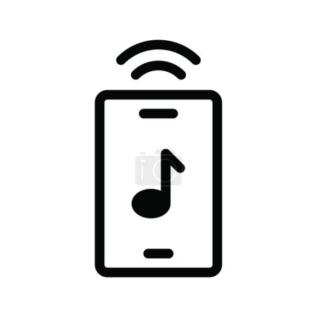 Illustration for "music ", simple vector illustration - Royalty Free Image