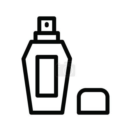 Ilustración de Icono de perfume, ilustración vectorial - Imagen libre de derechos
