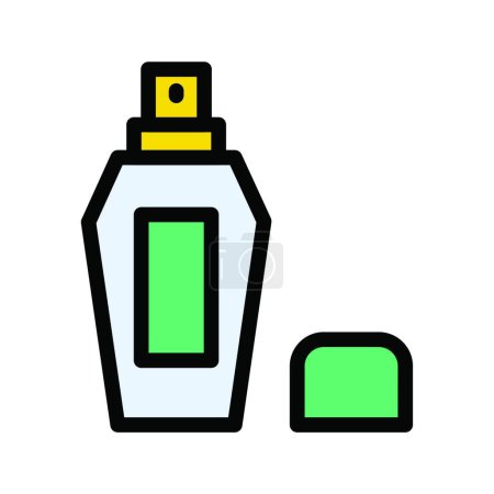 Téléchargez les illustrations : Icône de parfum, illustration vectorielle - en licence libre de droit