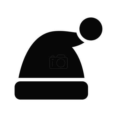 Illustration for "clause hat", simple vector illustration - Royalty Free Image