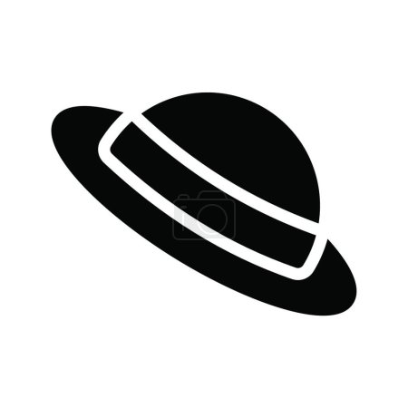 Ilustración de "sombrero ", ilustración vectorial simple - Imagen libre de derechos