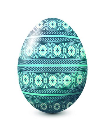 Ilustración de Huevo de Pascua vector ilustración - Imagen libre de derechos