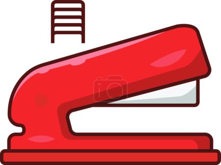 Illustration for "stapler icon, vector illustration " - Royalty Free Image