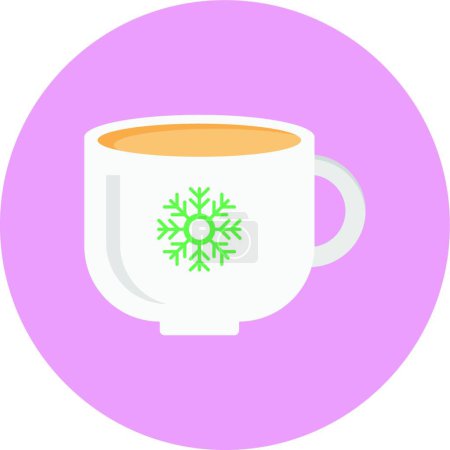 Illustration for Tea icon, web simple illustration - Royalty Free Image