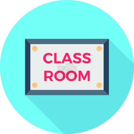 Illustration for Classroom icon vector illustration - Royalty Free Image