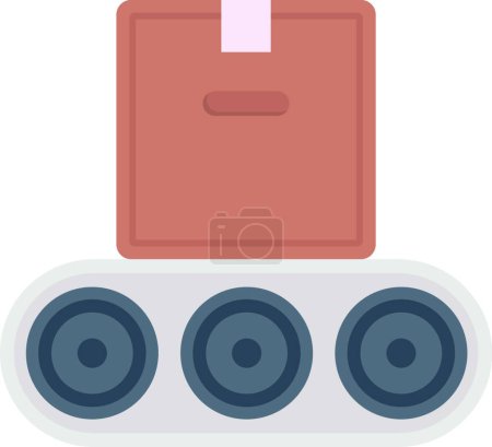 Ilustración de Transportador web icono vector ilustración - Imagen libre de derechos