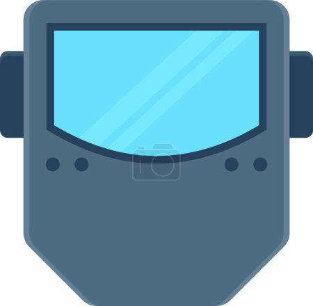 Ilustración de "máscara de soldadura "icono web vector ilustración - Imagen libre de derechos