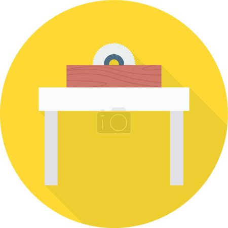 Illustration for Blade web icon, vector illustration - Royalty Free Image