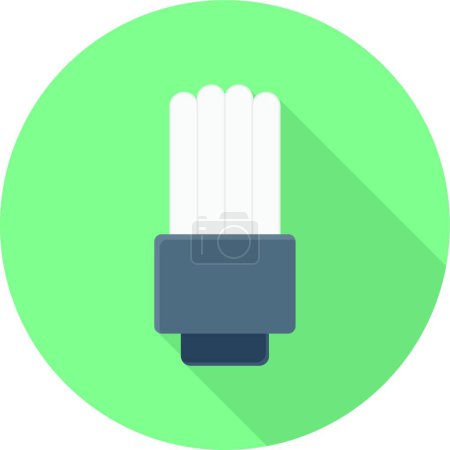 Ilustración de "ahorro de energía "icono web vector ilustración - Imagen libre de derechos