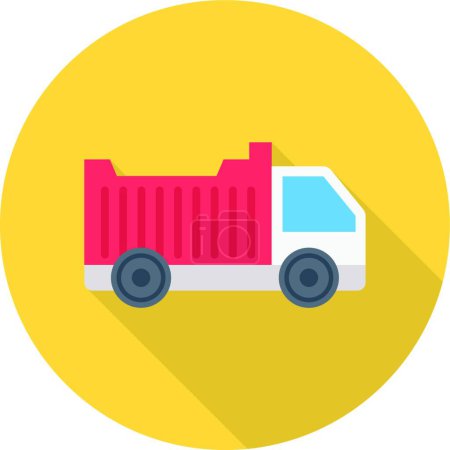 Illustration for Container, simple vector illustration - Royalty Free Image