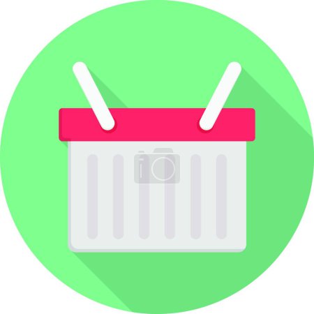 Illustration for Cart icon, vector illustration - Royalty Free Image