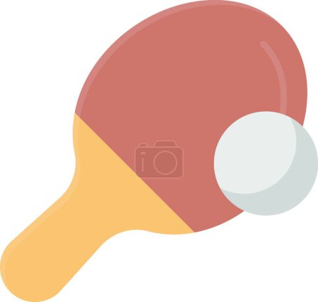 Illustration for Ping-pong icon, vector illustration - Royalty Free Image