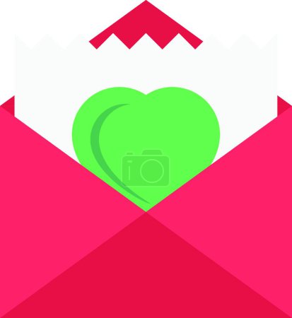 Illustration for "wedding card"  icon vector illustration - Royalty Free Image