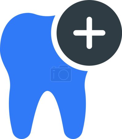Illustration for Oral web icon, vector illustration - Royalty Free Image
