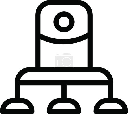 Illustration for Future icon, graphic vector illustration - Royalty Free Image