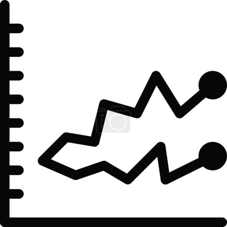 Ilustración de Diagrama icono vector ilustración - Imagen libre de derechos