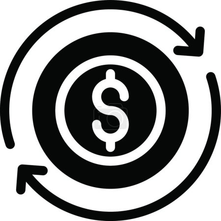 Ilustración de "transacción "icono web vector ilustración - Imagen libre de derechos