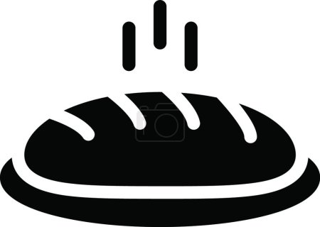 Illustration for "loaf " icon vector illustration - Royalty Free Image